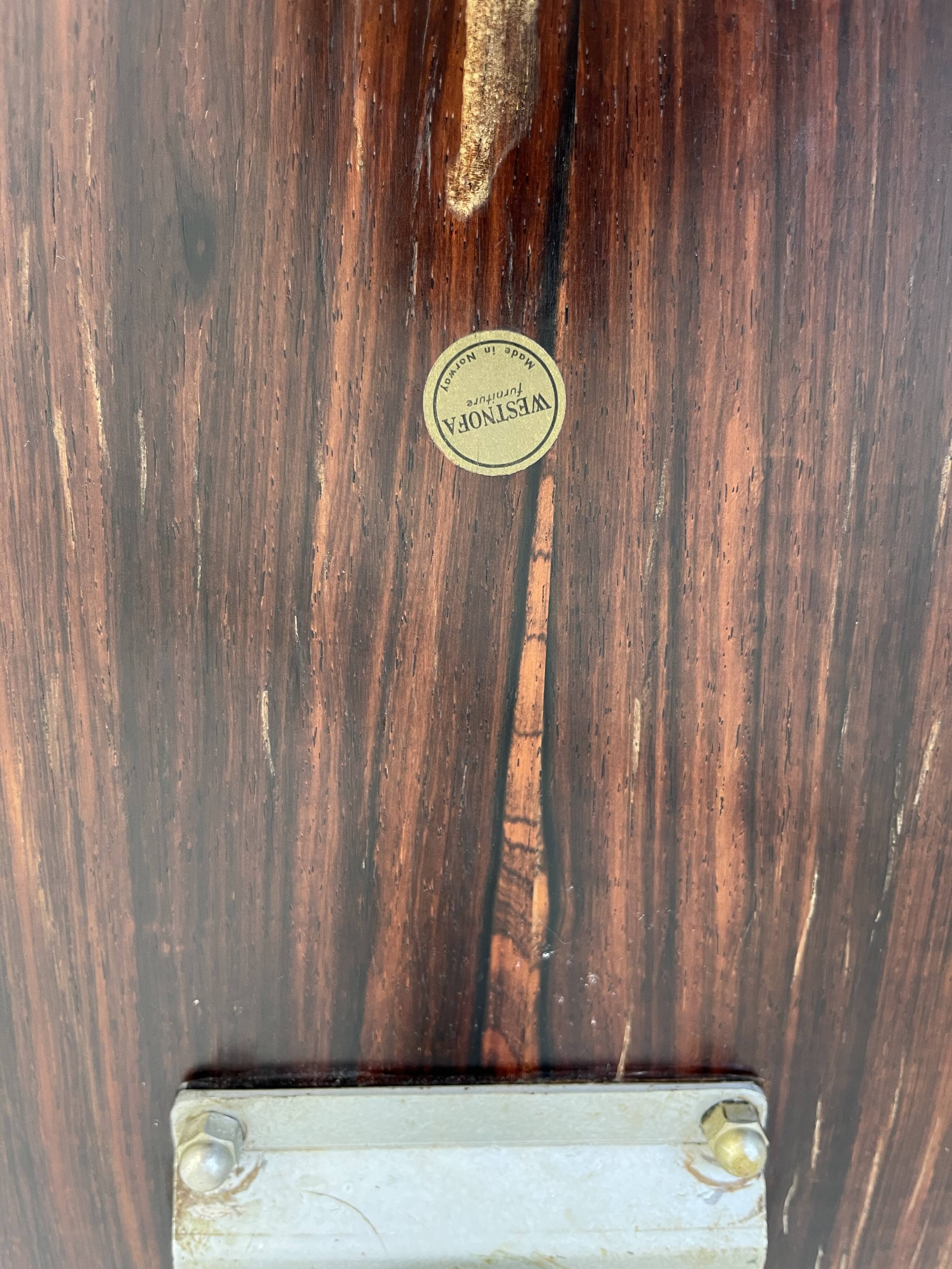 Mid-Century Plywood Focus Chair by A. Belokopytoff for Westnofa