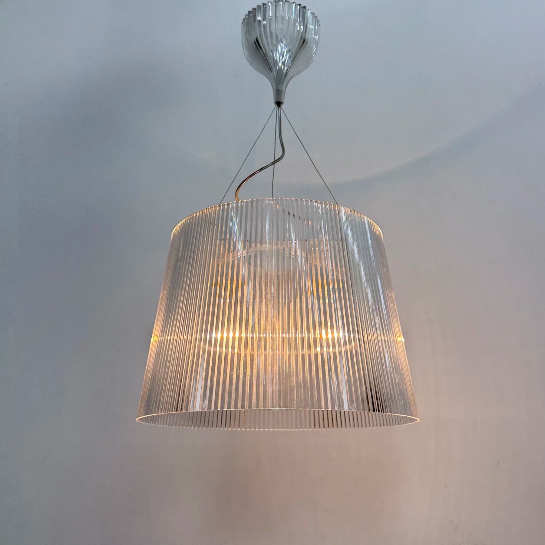 Kartell Gé hanging lamp plexiglass Ferrccio Laviani