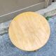 Vintage curved wooden stool