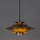 Danish vintage Verona pendant lamp by Kurt Wiborg, Jeka, 1980s
