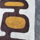 wool Pop Art carpet from the 70s
