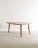 Vintage Danish Mid century Wooden Oval coffee table in Plain Oak, 1950s