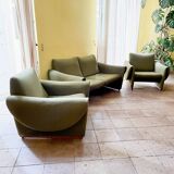 Set of a sofa and 2 armchairs