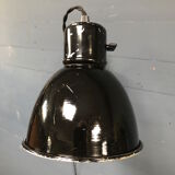 XL black scissor lamp from PeHaWe Leuchten Dresden, German 1940s