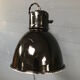 XL black scissor lamp from PeHaWe Leuchten Dresden, German 1940s