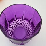 Verre en cristal d'arques vintage