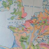 Former rossignol school map of europe.