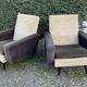 Paire de fauteuils vintage des années 50-60