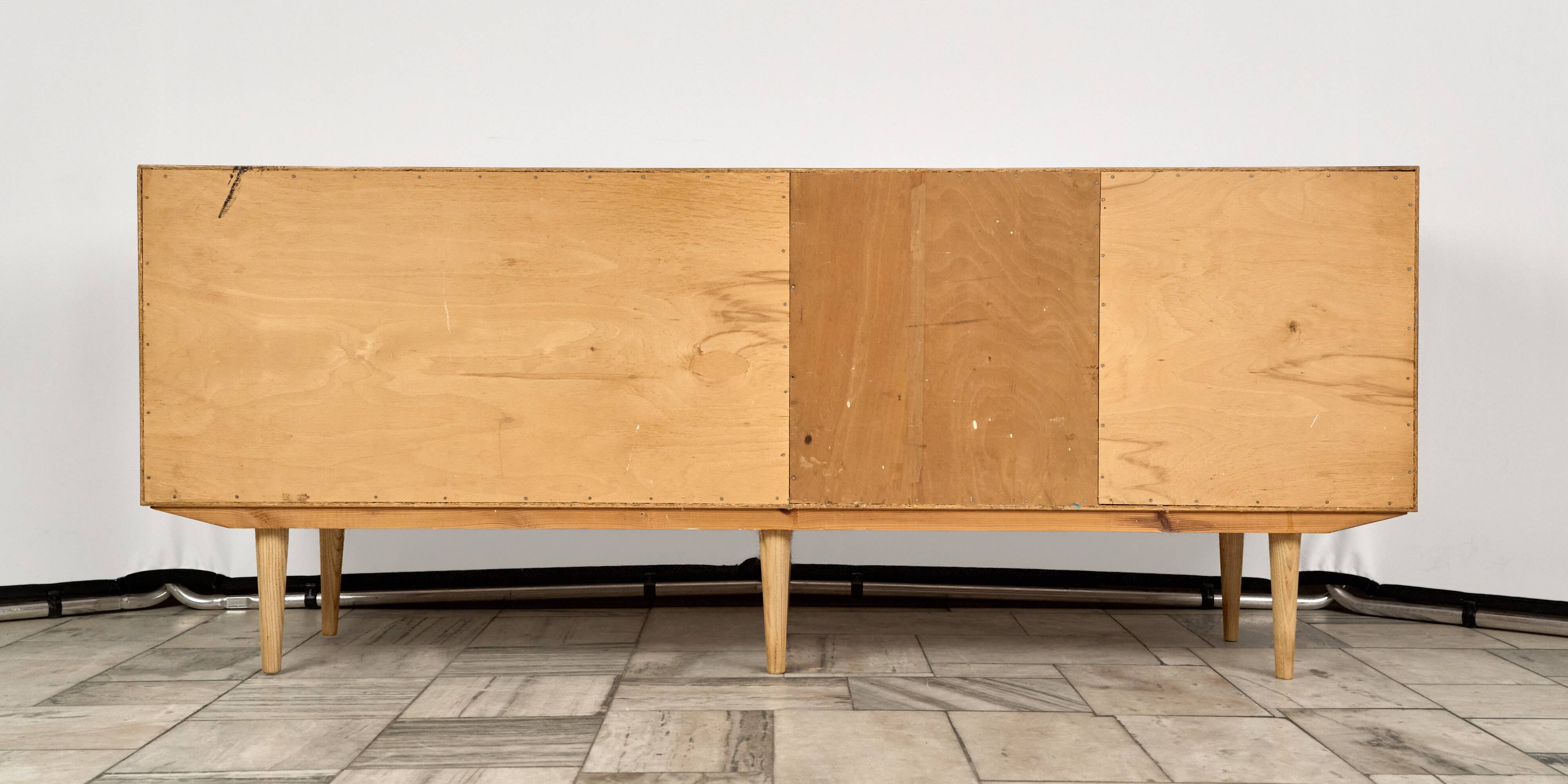 Vintage Long Sideboard, 1960s, Czechoslovakia