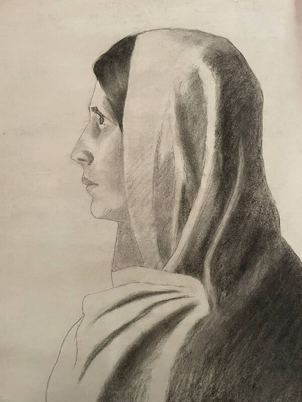 Dessin académique daté de Novembre 1910