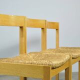 AZS / Chaises de salle à manger vintage en chêne (6) / Gerard Geytenbeek / Pays-Bas, années 1960