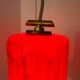 Brutalist glass paste chandelier from the 70s