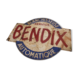 Double-sided bendix enamel plate