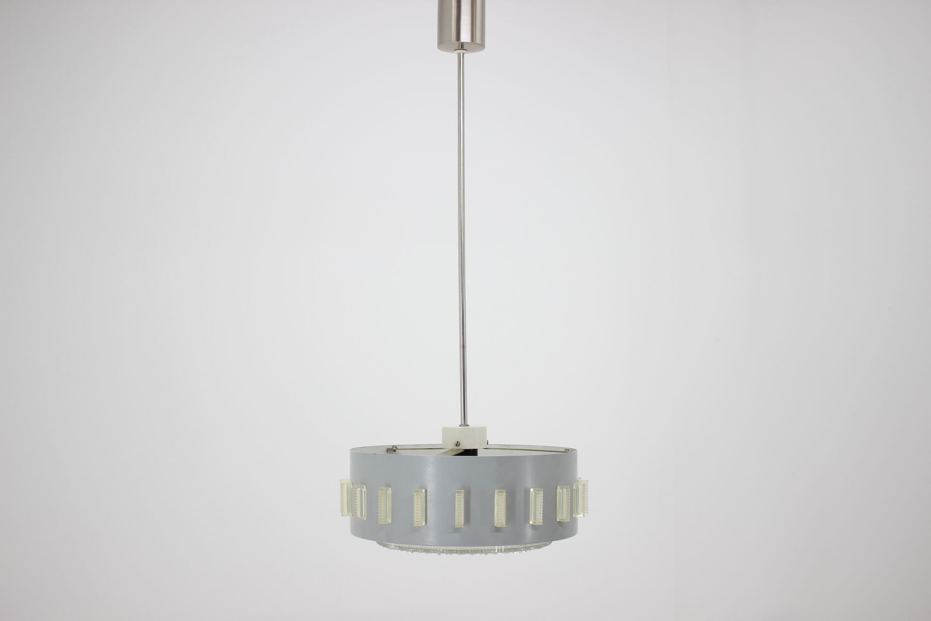 Grey hanging lamp, 1960‘s