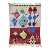 Tapis Berber Coloré fait main - 274 x 210 cm