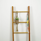 Echelle décorative vintage en bois