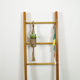 Vintage wooden decorative ladder