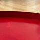 Large antique lacquered metal tray