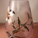 Vase en verre opaque