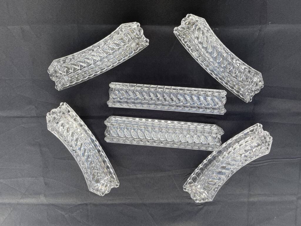 Baccarat twisted bamboo table planter – 19th-early 20th century