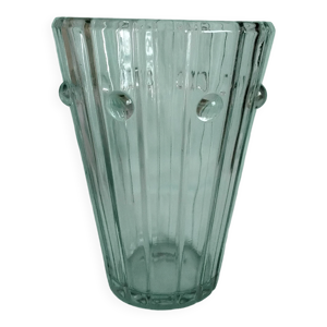 Vase en verre Art Déco