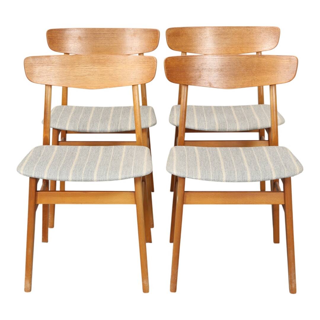 4 Findhal chairs - Denmark 1950s