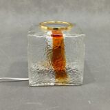 Lampe de table en verre de Murano par Toni Zuccheri pour Av Mazzega, années 1970