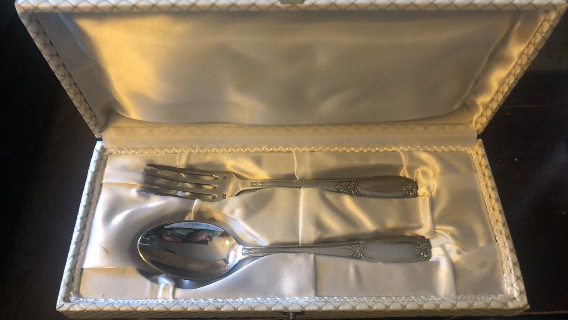 Children's cutlery in sterling silver