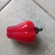 Murano red glass pepper