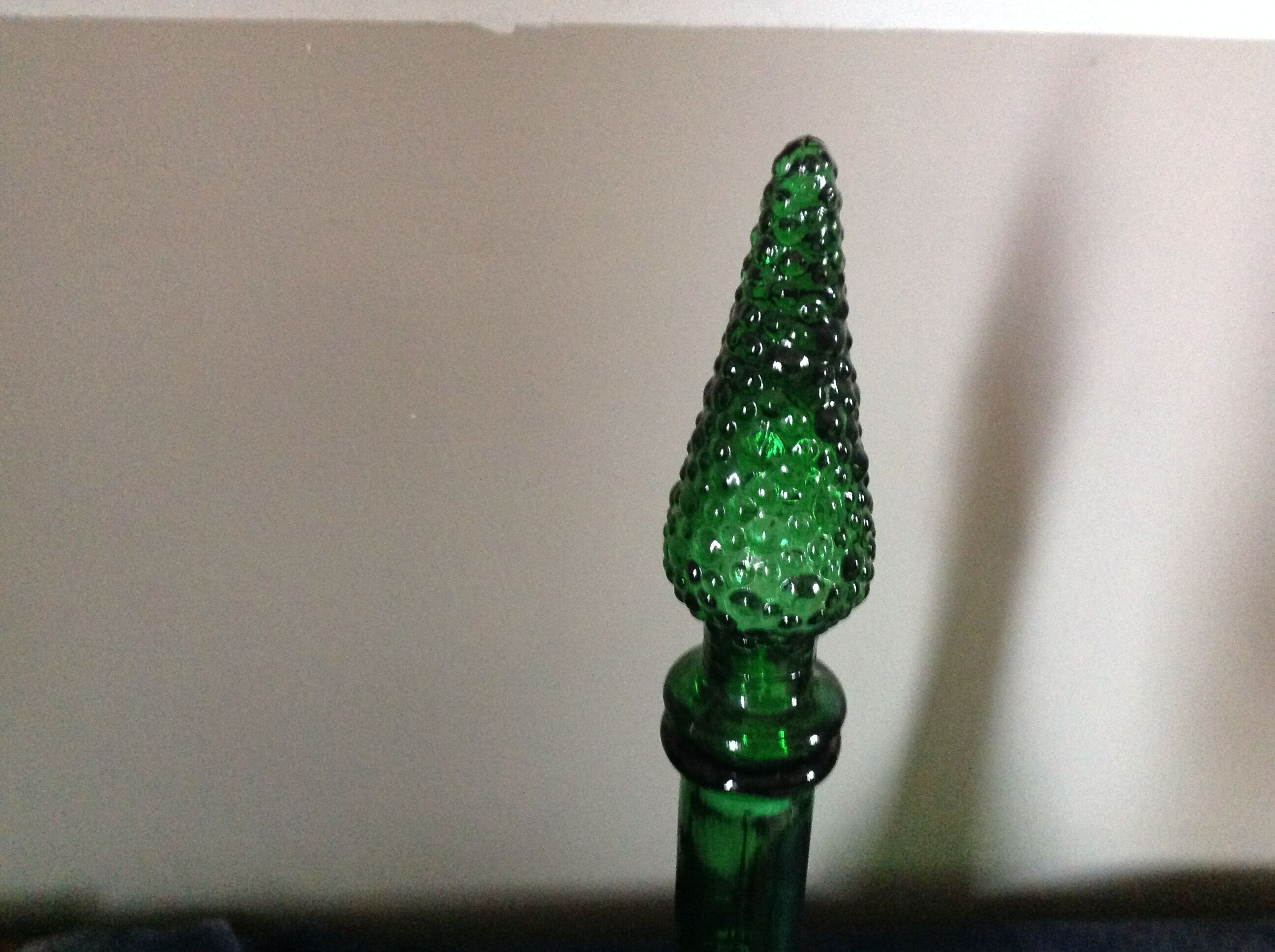 Green empoli bottle