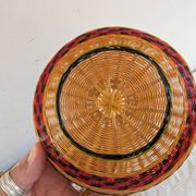 Set of three nesting bamboo boxes – China – 1980s
