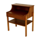Teak and beech bedside table, Sweden, 1960