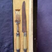 Serving cutlery for leg of lamb