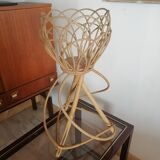 Rest plant rattan wicker 1960 1970