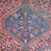 Handmade Qashqai Persian rug 288x207cm