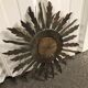 Mirror Sun wood Golden 1950