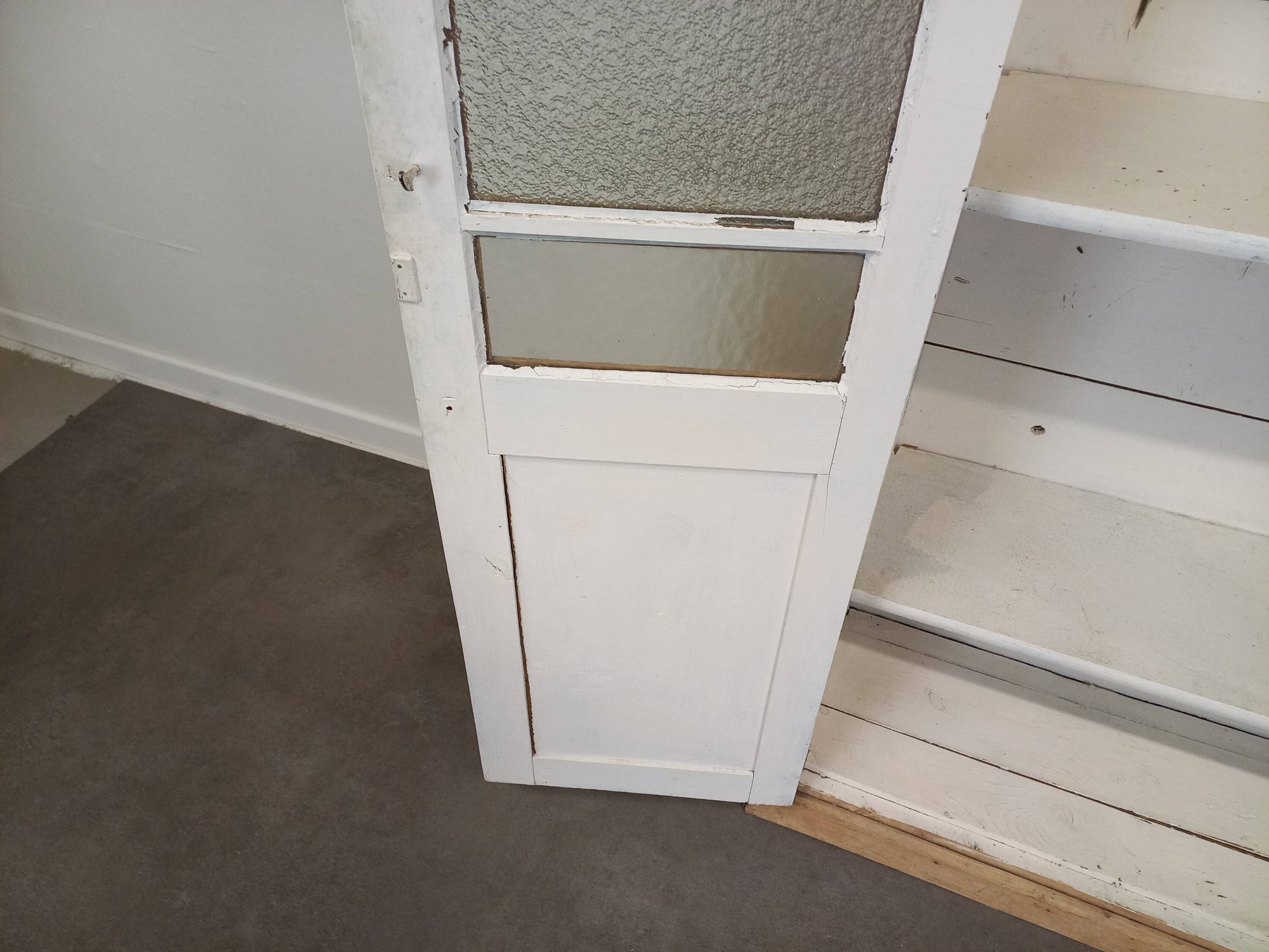 Parisian glass cabinet