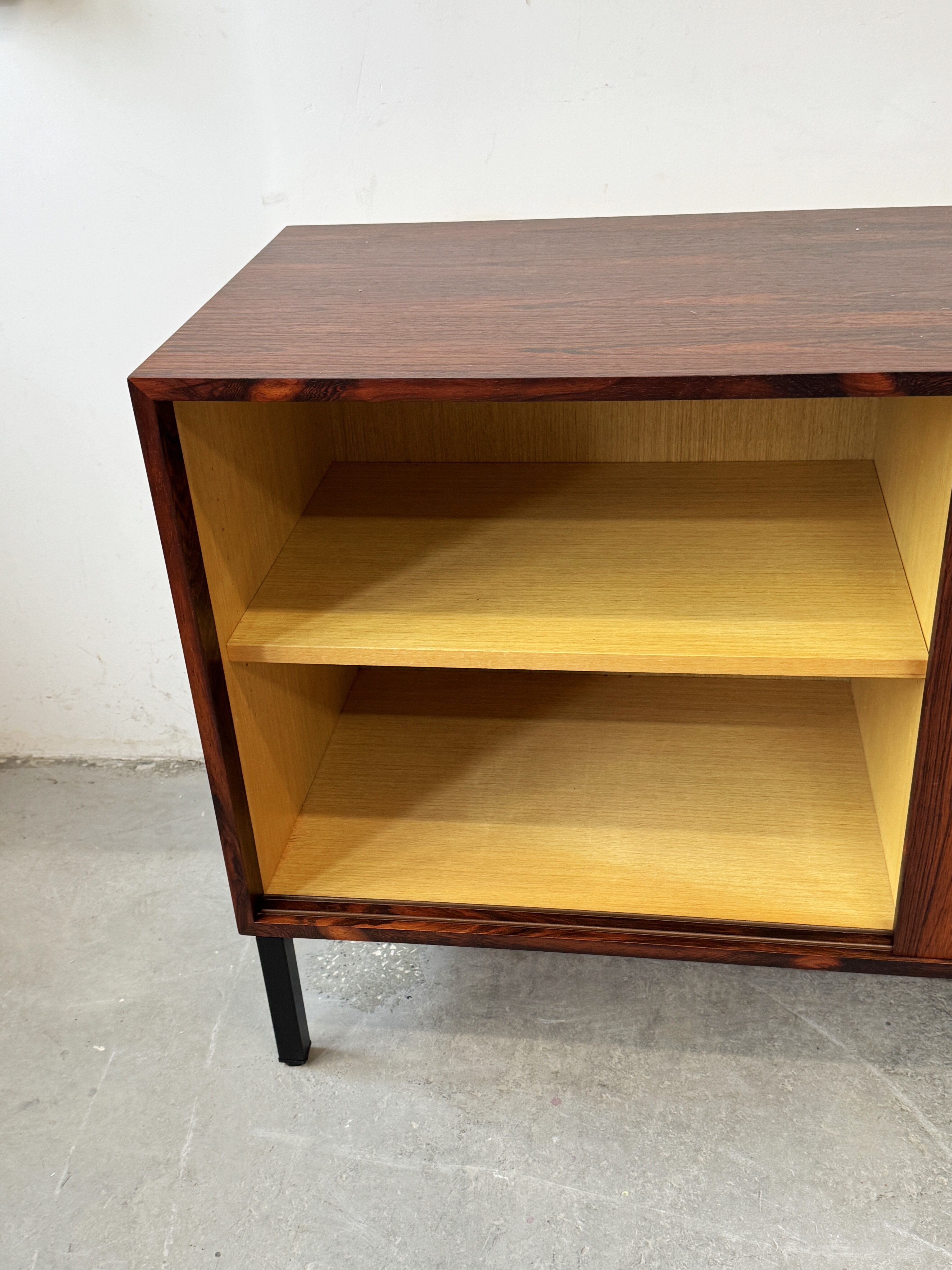 Lowboard Rosewood Chest of Drawers, Denmark 1960s/1970s, mid-c, vntg