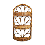 Shelf rattan and caning