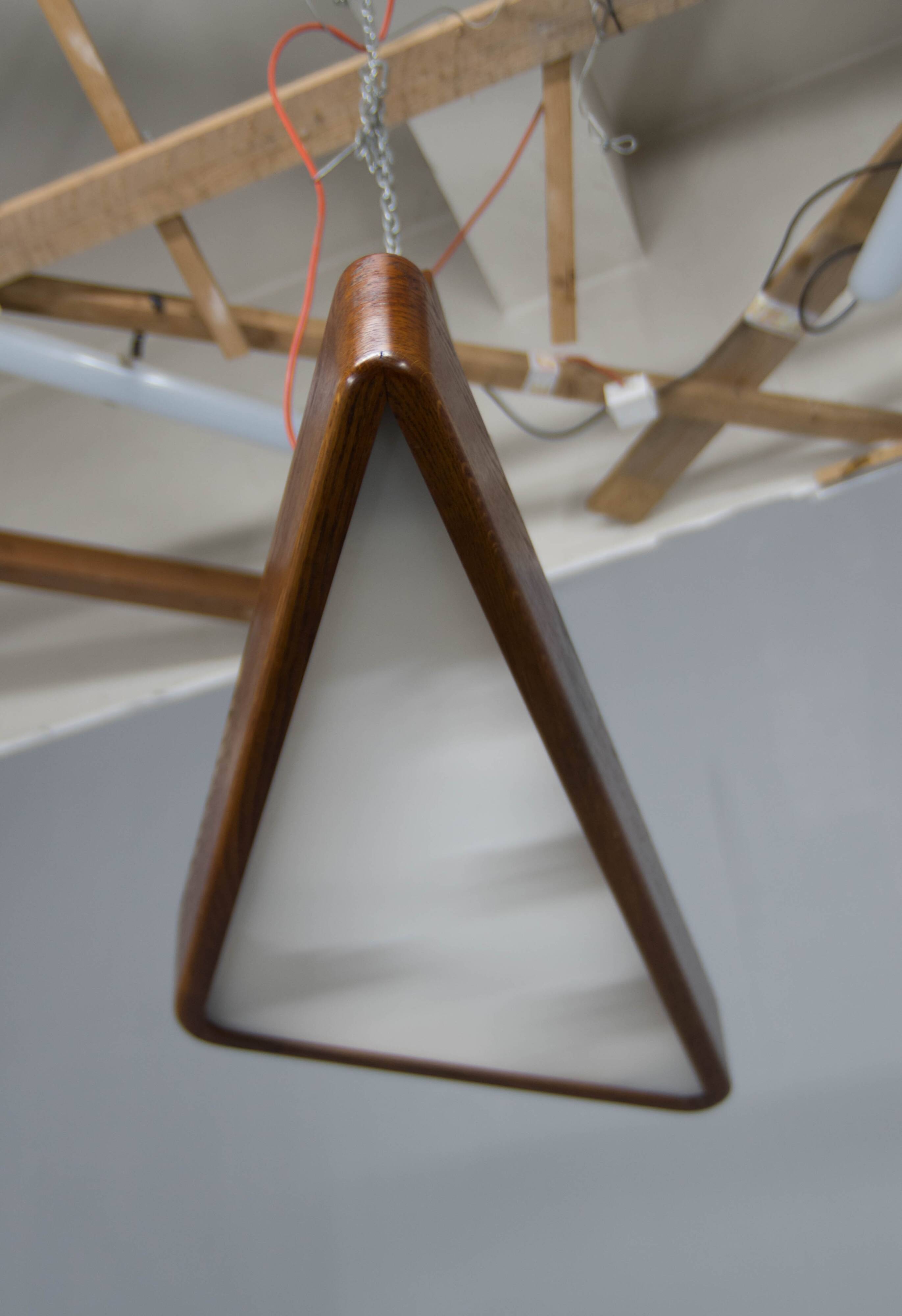 Mid-Century Modern Pendant Light by ULUV, 1960s – Restored