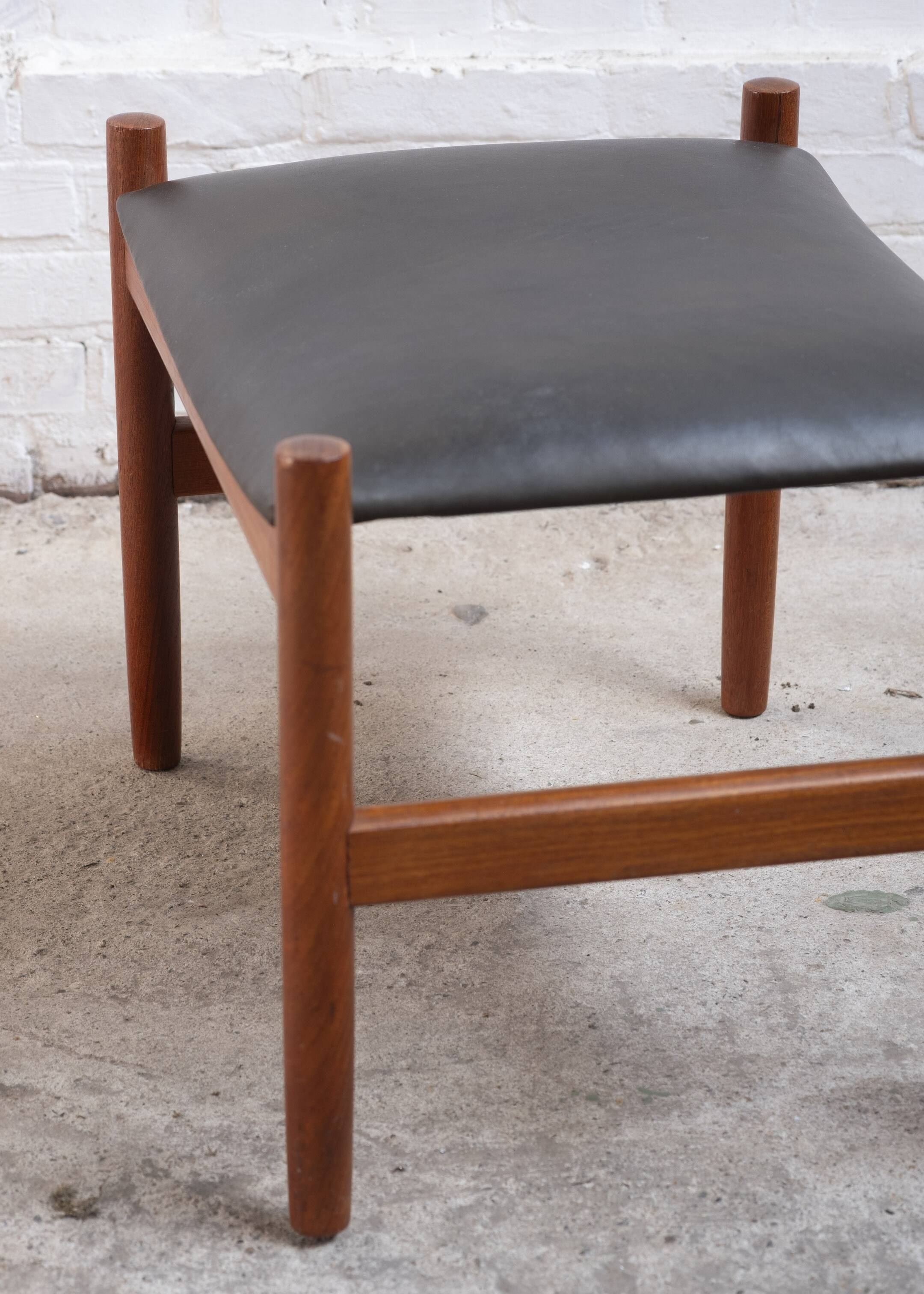 Hugo Frandsen Ottoman by Spøttrup, 1960s Denmark