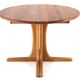 Round 2x Extendable Dining Table "Tjórn" - danish design in teak
