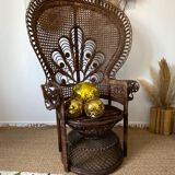 Emmanuelle peacock armchairs