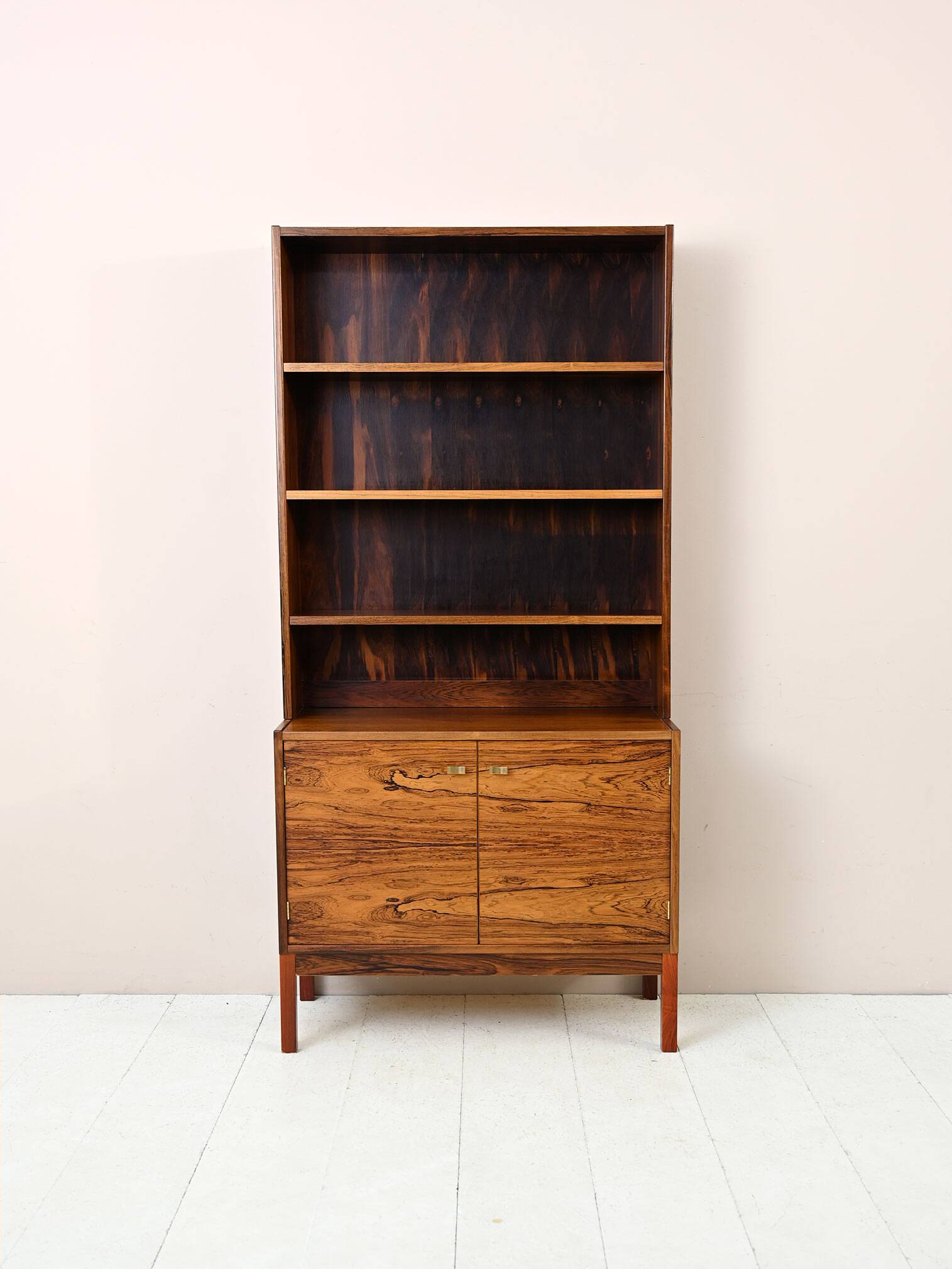 Scandinavian rosewood bookcase