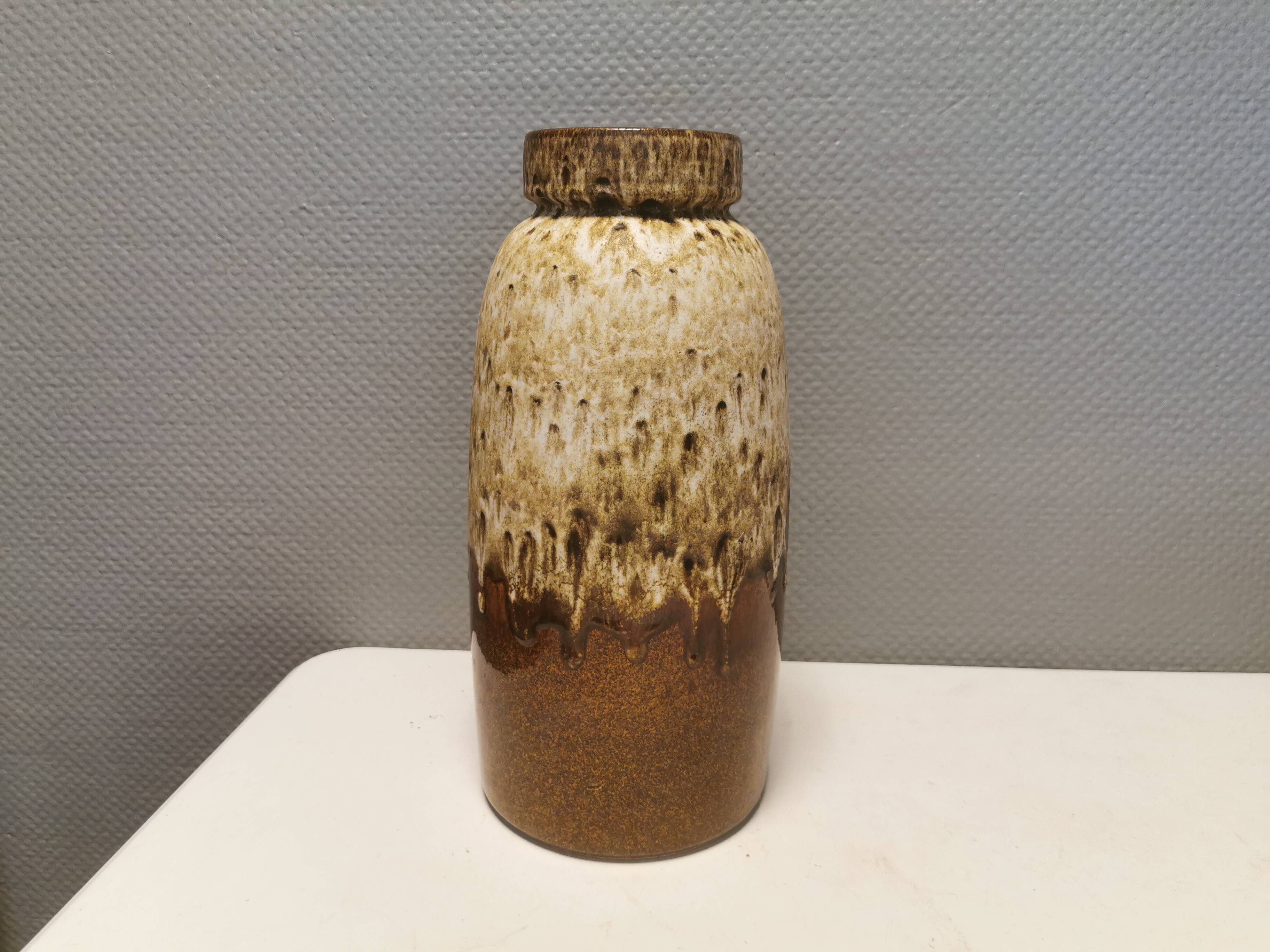 Large floor vase, from West Germany, 1970s.