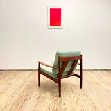 Mid Century Modern Teak armchair or easy chair by Grete Jalk for France & Son, Danish Design, 1950er
