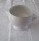 White porcelain soup with lions head