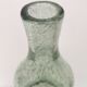 Vase soliflore vintage en verre soufflé et bullé
