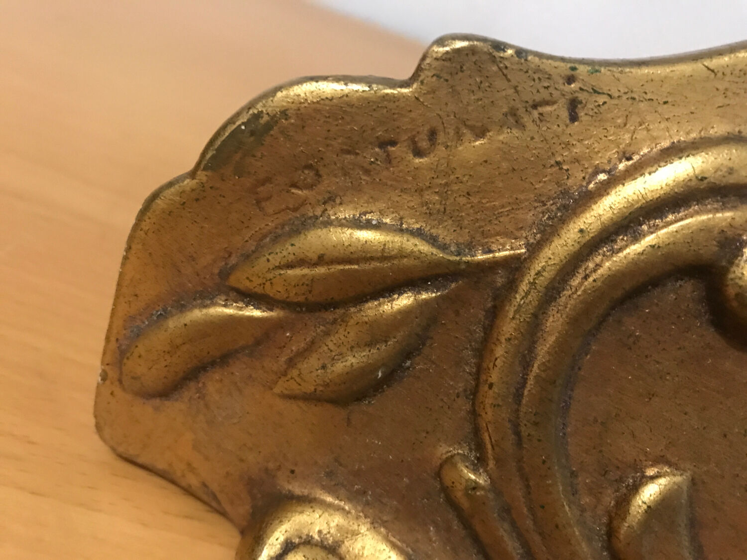 Baroque plaster console