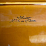 Beurrier Ancien ST CLEMENT Céramique Marron Made In France Vintage #D8